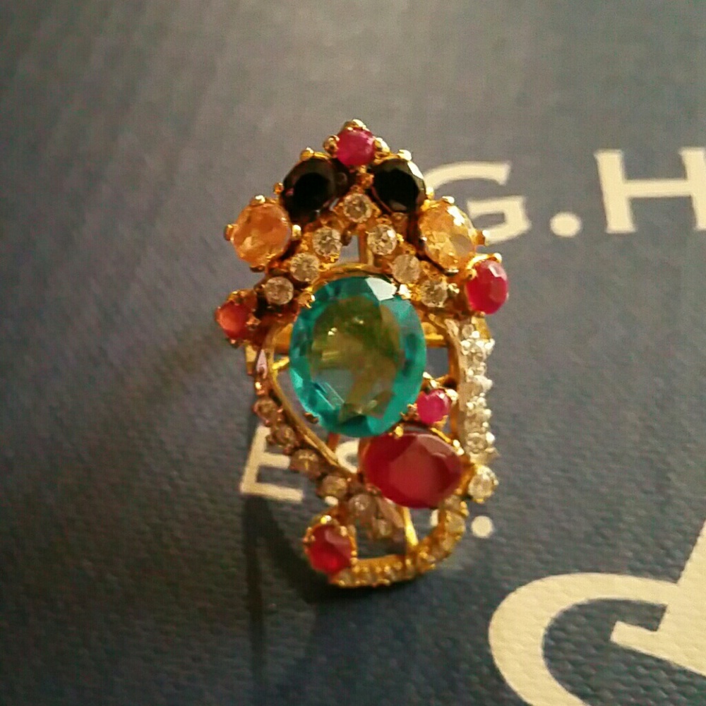 Jeweled ring 925
